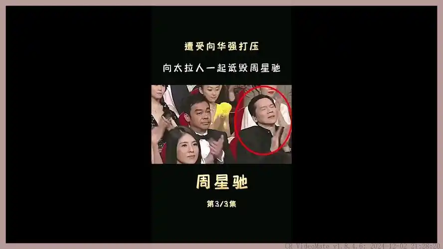 遭受向华强打压,究竟有何恩怨 #周星驰 #向华强