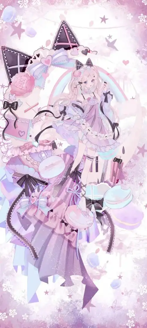 壁纸|竖屏壁纸|少女风| lolita|图源网络|侵删|抱图瓶#二次元新鲜事