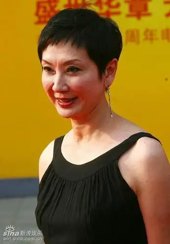 图文:庆香港回归晚会红毯--施南生雍容端庄