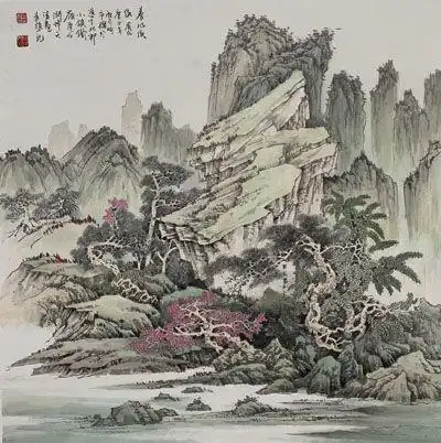 大山的生命一一当代山水名家贾天浩作品欣赏|中国画|工笔画|美术_网易