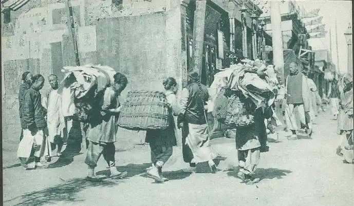 慈禧统治下的清末社会老照片,那时的百姓过得真的好辛苦啊!