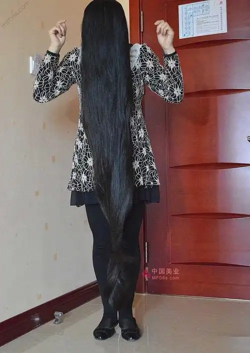 剪下姑娘一头如丝般极地长发-爱的边缘165#(26)