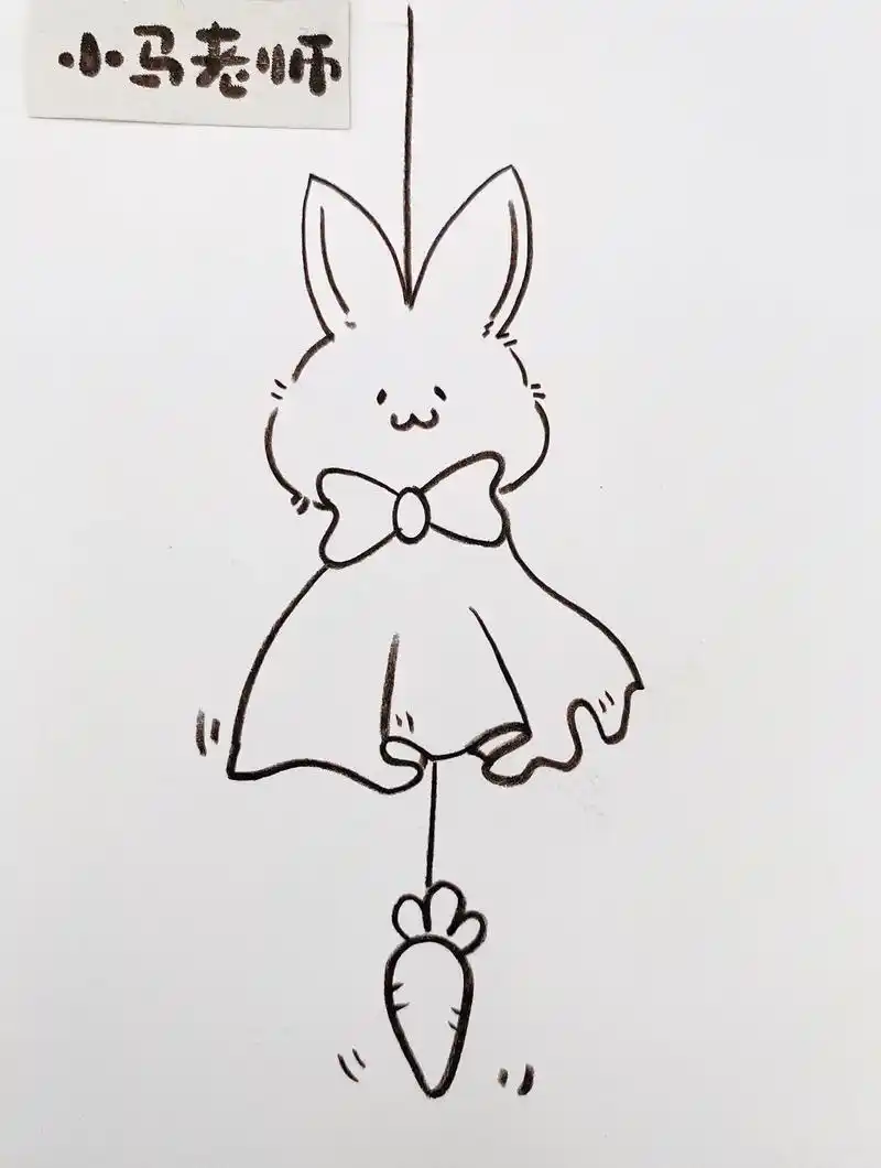 简笔画 #简单易学 #图文伙伴计划 - 抖音