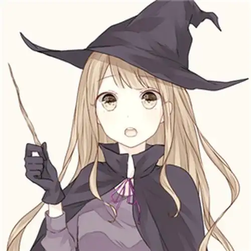 动漫头像 女头 女巫帽 让我想想把你变成什…-堆糖,美好生活研究所