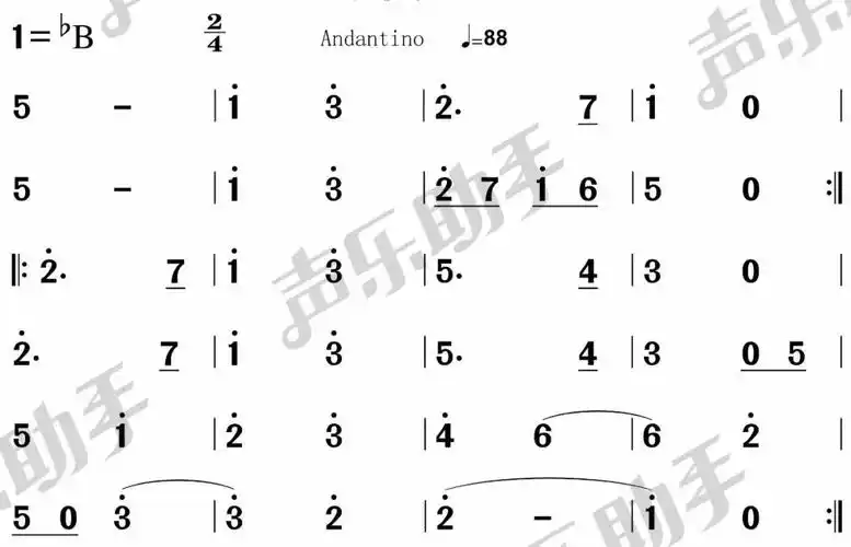 5月21日|每天一条简谱视唱(声乐爱好者专用)