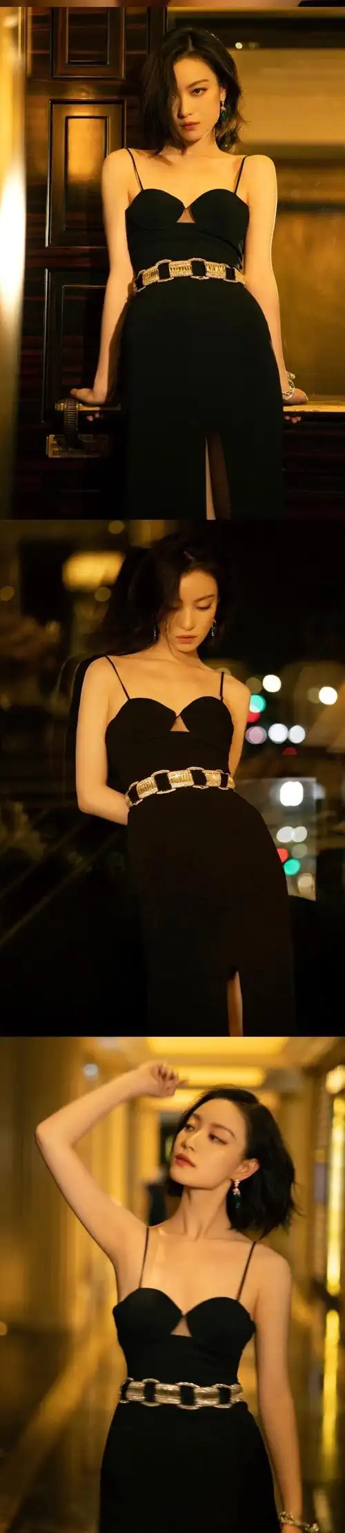 盘点倪妮美到出圈的造型蕾丝白裙似尤物身段气质好迷人