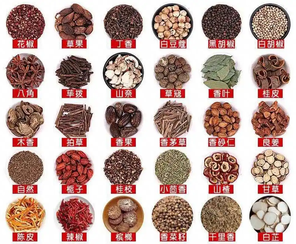 卤味香料大全,有你不认识的吗?