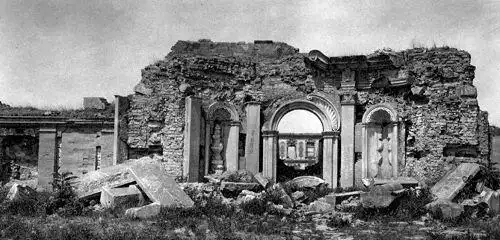 圆明园的三大劫图6是刚烧毁的样子真正的破坏者是图7