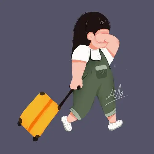 [系列单幅小漫画] 小胖妞儿日常的那些事儿