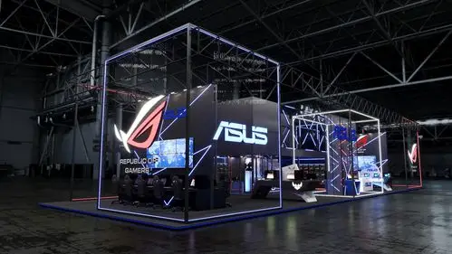 华硕展台设计
