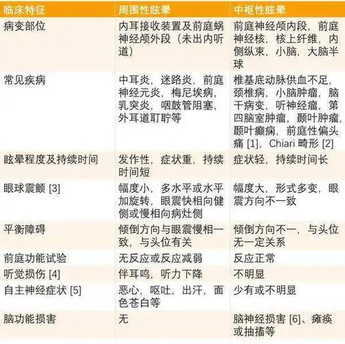 令人头晕的眩晕症