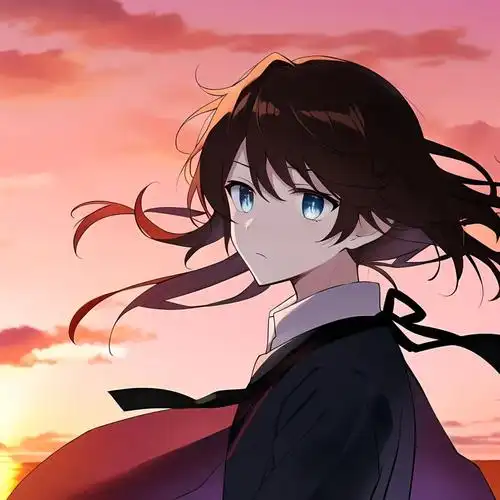 女生头像二次元追风的少女