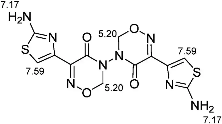 本发明发现了一种新的头孢曲松钠光降解产物,该降解产物结构首次报道