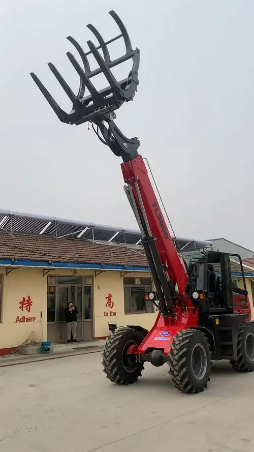 伸缩臂抓车可更换多种属具