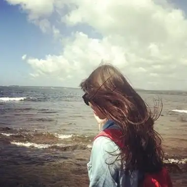 女生唯美长发背影头像精选