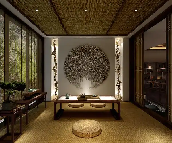 疏朗静谧 上海九州书院禅意新中式风格设计案例