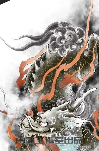 麒麟纹身手稿制作 - 知乎