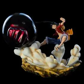 海贼王手 办顶上战争三档象枪路飞手办 gk模型生日礼物摆件限量款