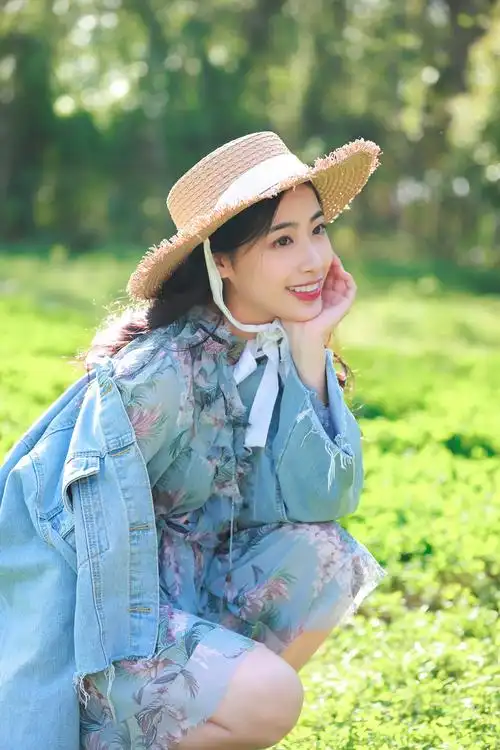 清新阳光美女治愈系唯美写真图片