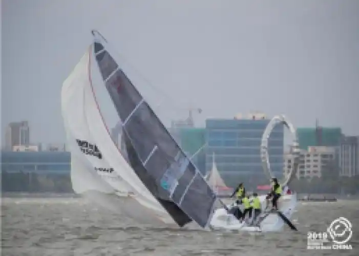 上海帆船公开赛即将在滴水湖展开角逐