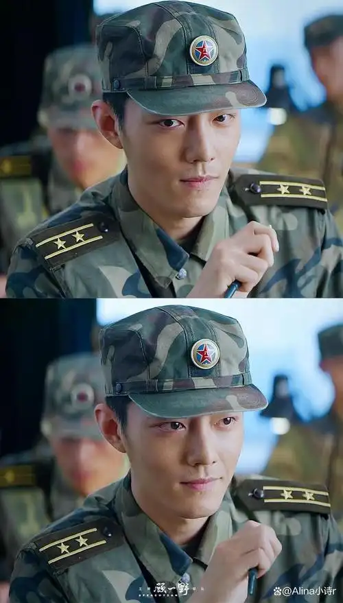 肖战王牌部队身着不同时期军装的顾一野