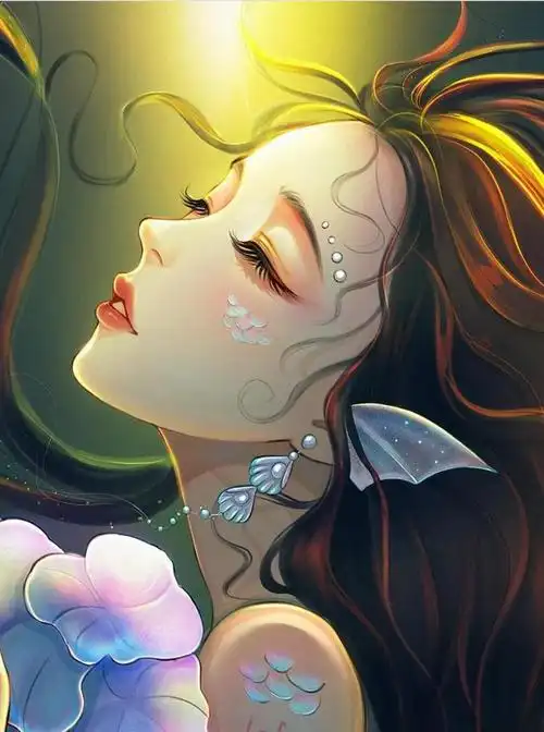 插画让人心动的绝美头像路过山水千城你终将与温柔相逢