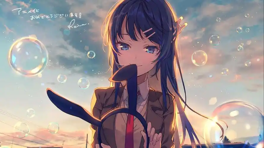 动漫壁纸&美图 | 青春猪头少年不会梦到兔女郎学姐