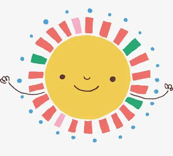 卡通小太阳免抠素材免费下载_觅元素51yuansu.com