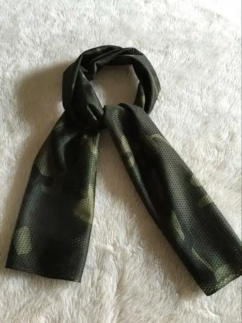 军迷伪装小方巾围脖我是特种兵围巾驴友夏秋防晒遮阳迷彩时尚头巾