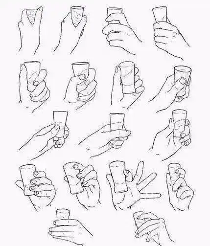 握手简笔画画法手的简笔画握着的姿势握手简笔画 握手简笔画画法握