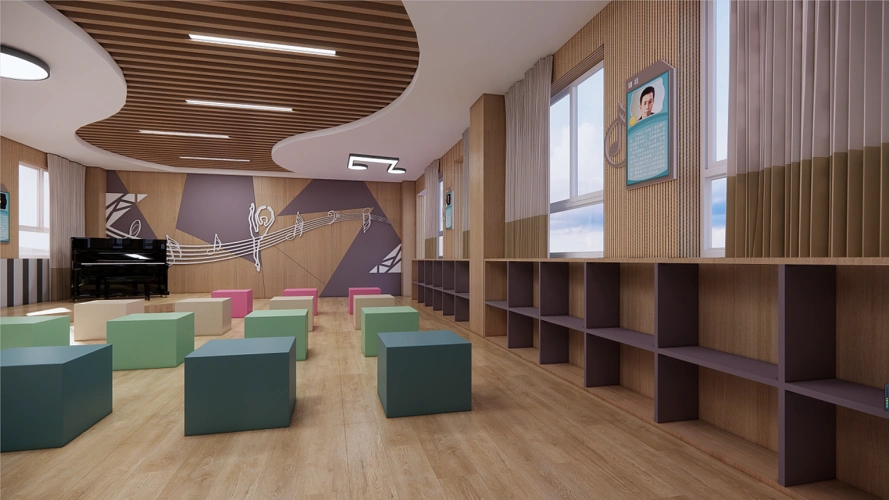 某学校音乐教室