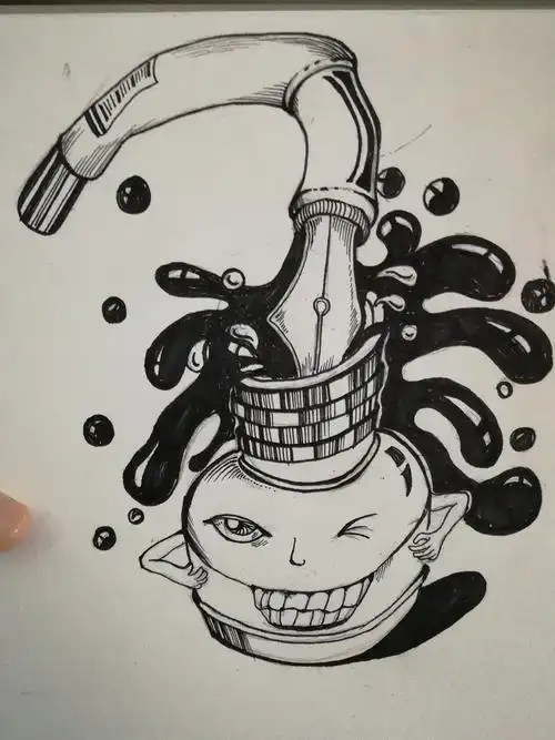 创意速写图片 创意速写图片优秀作品