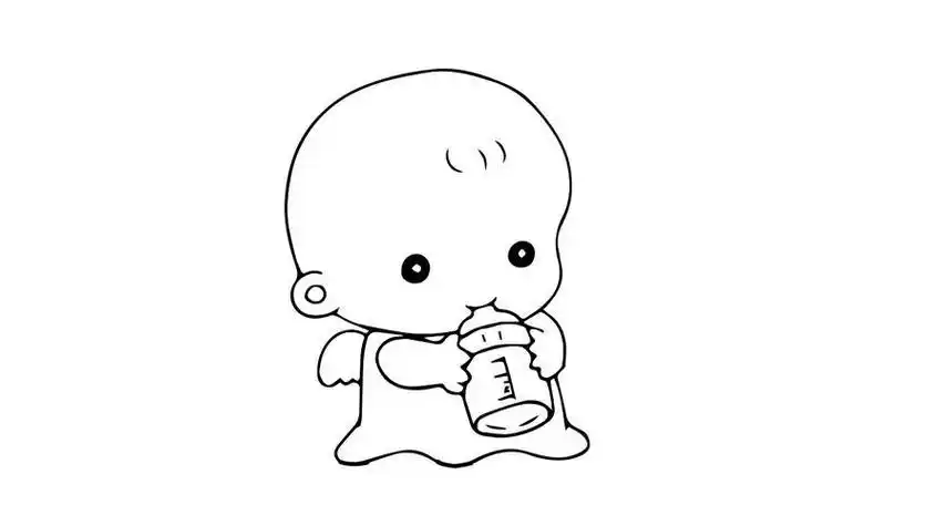 儿童简笔画图片漂亮的小女孩怎么画简笔画卡通小孩的画法幼儿园卡通