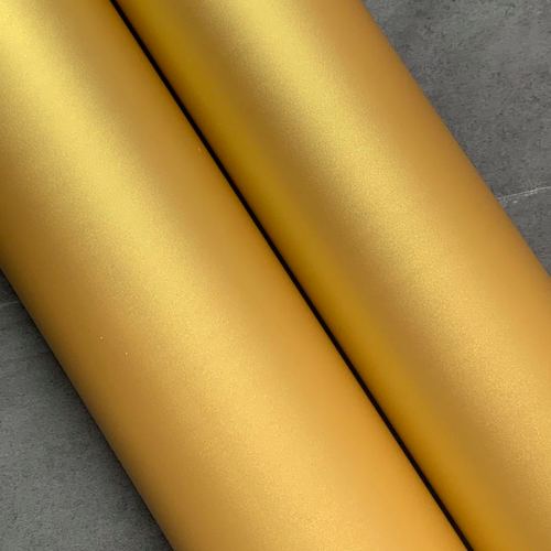 特厚排气金色麻面哑光墙纸壁纸翻新贴纸pvc墙贴