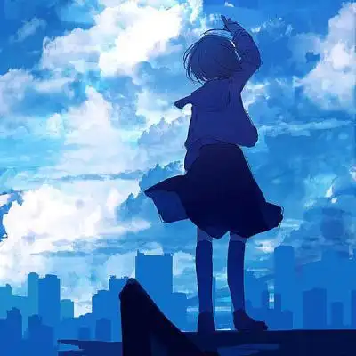 动漫背影女凄凉意境伤感孤独忧伤动漫女生图片