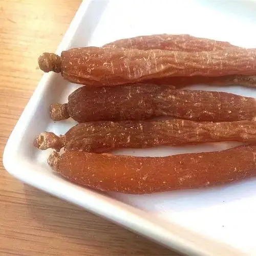 伟博 长白山野生红参个东北正宗吉林生晒人参大红参高丽参非无糖红参