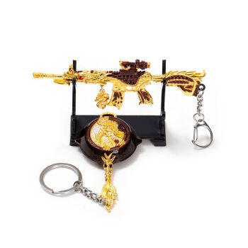 吃鸡小枪五爪金龙m416皮肤男孩枪玩具仿真金属模型五爪金龙套装仿金