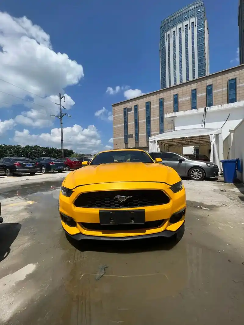 福特 mustang 2015款 野马 .2016年9月上牌 - 抖音