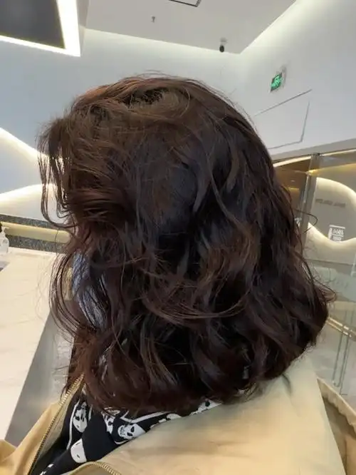 中长发烫发, 不烫一次法式烫都不知道自己到底有多好看懒蓬松的卷发