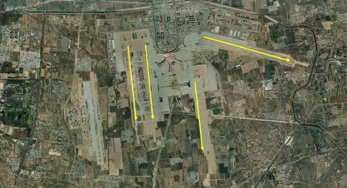 北京大兴国际机场的跑道为三纵一横:将于5月试飞,9月开通运营