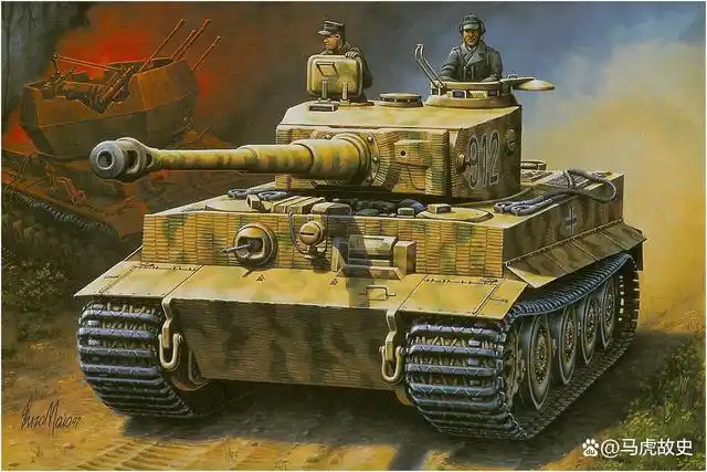 二战德军战车系列虎式豹式坦克