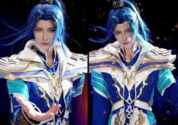 斗罗大陆:高颜值cos,小舞超美,唐三帅爆,黑色千仞雪不输建模