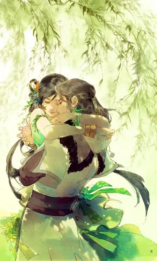 古风情侣 古装情侣 情侣 古代 古风人物 仙侠 唯美 爱情 恋爱 游戏