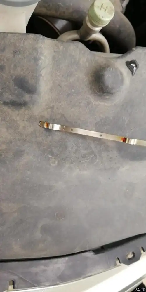 【图】机油刻度尺这样了,要加机油了吗?_轩逸论坛_汽车之家论坛