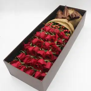 玫瑰花鲜花礼盒图片
