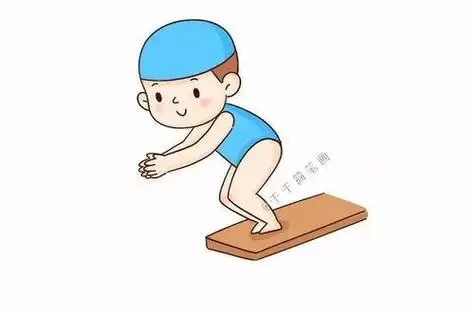 奥运跳水图片简笔画(简笔画图片大全) -【爱个性】