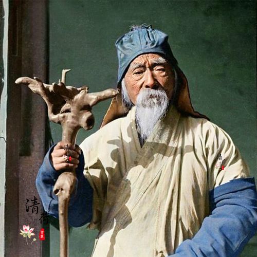 古装影视男士古代郎中棉麻群演百姓教书先生民族服装