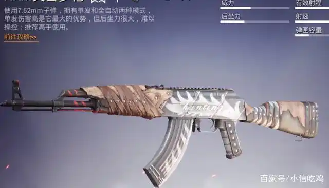 和平精英:盘点akm史上最稀有皮肤,一共五款,谁是你的最爱?