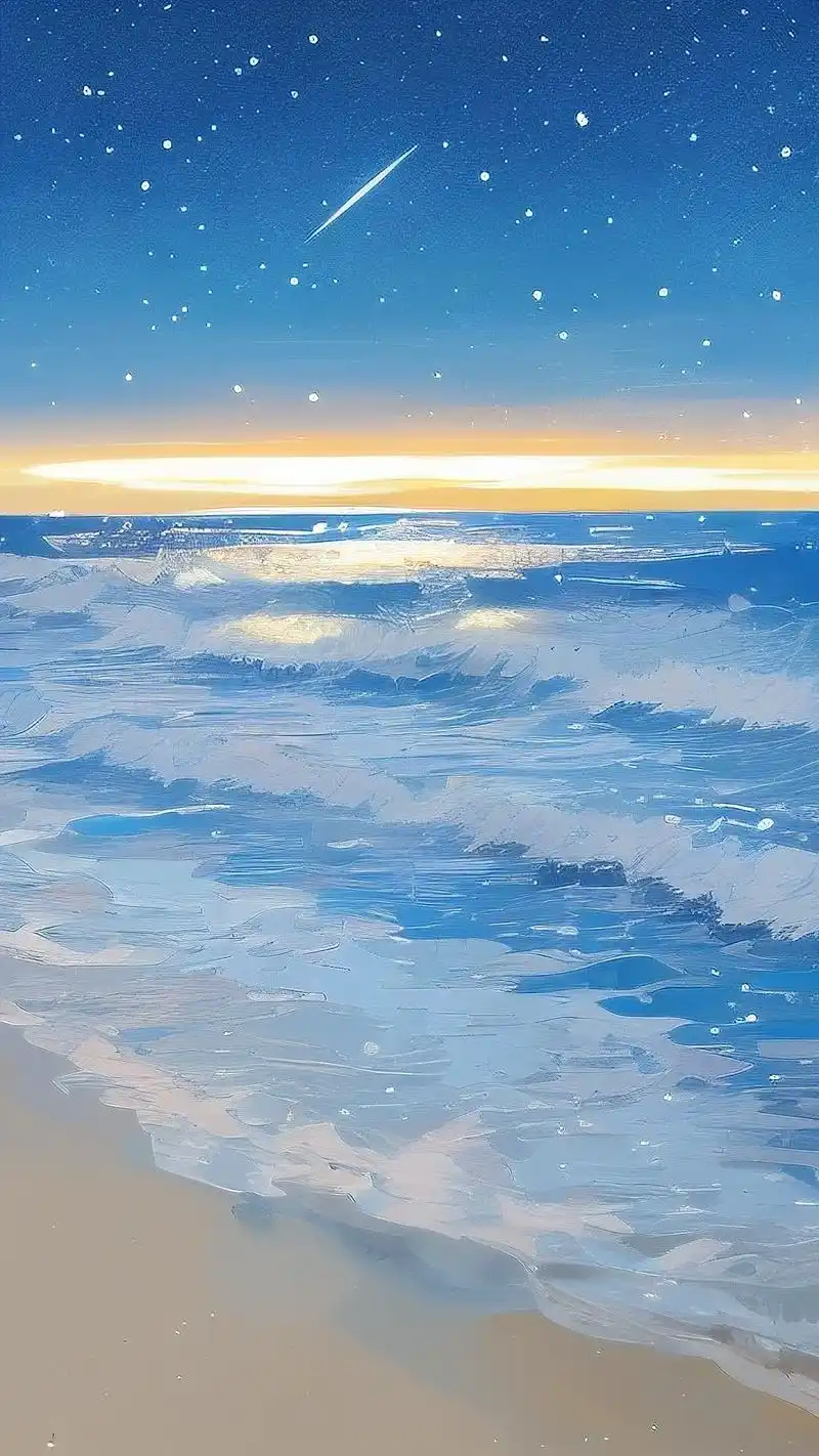 好看壁纸来袭,星空下的梦幻景色9078