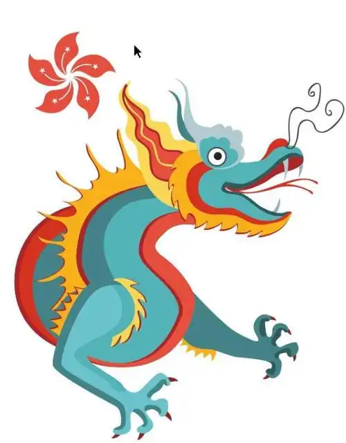 ai怎么手绘青龙形象插画? ai青龙的画法